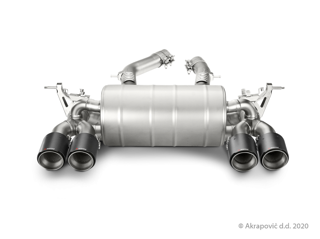 Technical information of Slip-On Line (Titanium) Akrapovič - cars without OPF/GPF - Další #