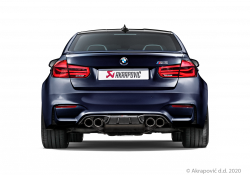 Rear Carbon Fiber Diffuser - High Gloss Akrapovič - cars with&without OPF/GPF - Galerie #3