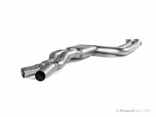 Evolution Link pipe set (Titanium) Akrapovič - cars with OPF/GPF