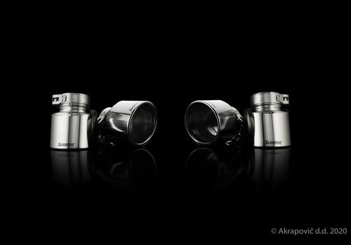 Tail pipe set (Titanium) Akrapovič - Galerie #1