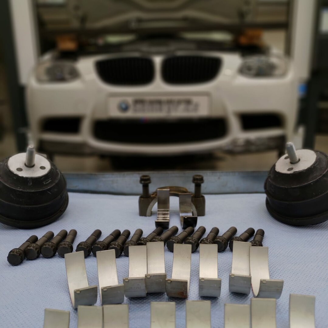 Ojniční ložiska V8 S65 - kompletní výměna je v následujících kategoriích - Další #
