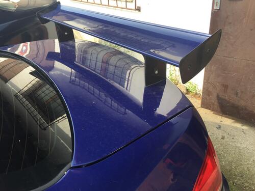 Rear carbon trunk lid GTS with GT4 style rear wing 120cm