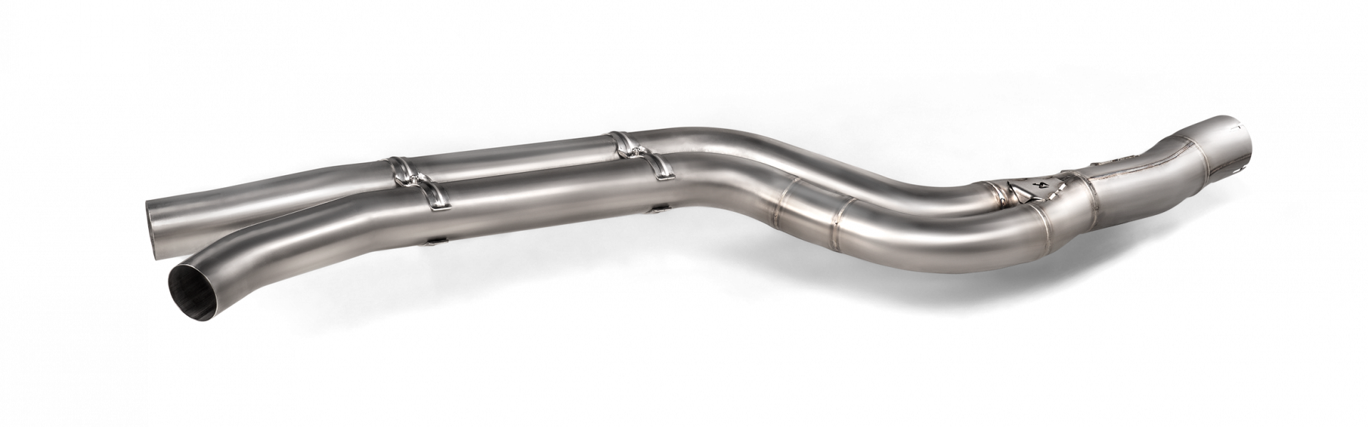 Evolution Link pipe set (SS) - for OPF/GPF Akrapovič - cars with OPF/GPF