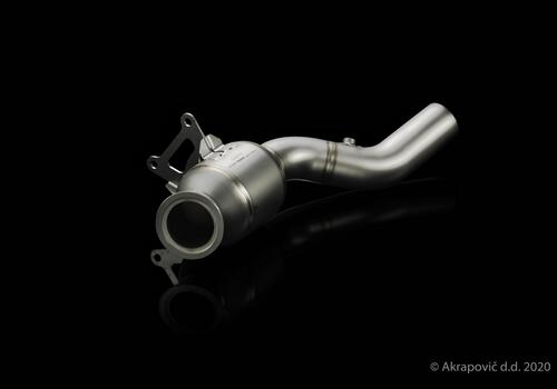 Link pipe set (Titanium) Akrapovič - Galerie #1