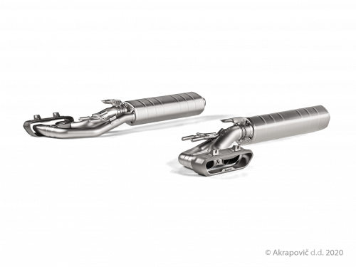 Evolution line (Titanium) Akrapovič - cars with&without OPF/GPF