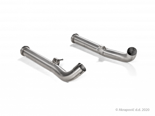 Front link pipe set (SS) Akrapovič - cars without OPF/GPF