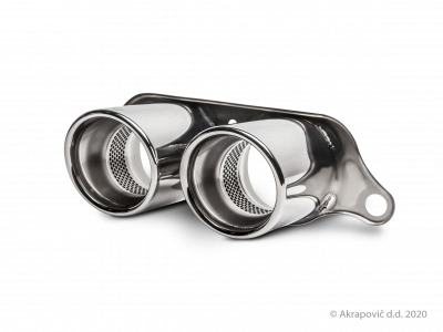 Tail pipe set (Titanium) Akrapovič