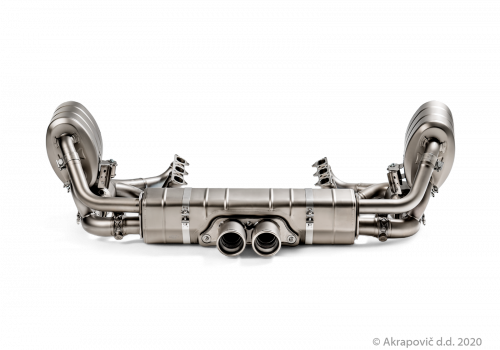 Evolution Header Set (Titanium) Akrapovič - Galerie #2