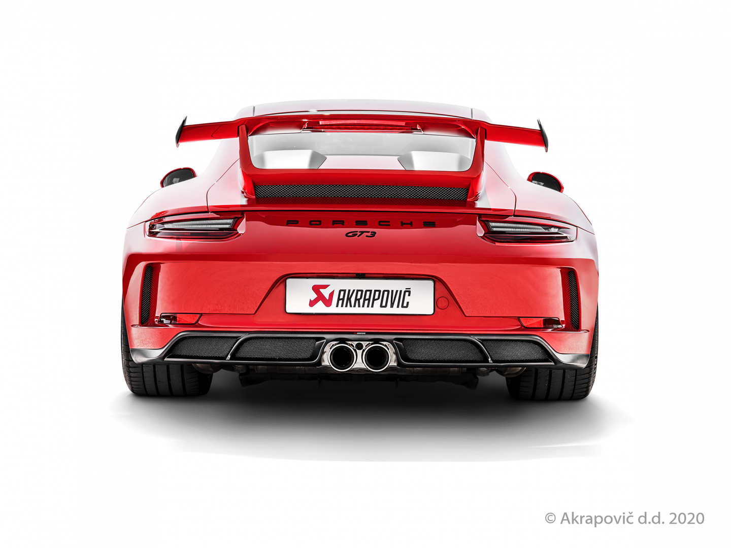 Technical information of Rear Carbon Fiber Diffuser - Matte Akrapovič - Další #