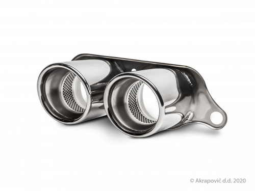 Tail pipe set (Titanium) Akrapovič