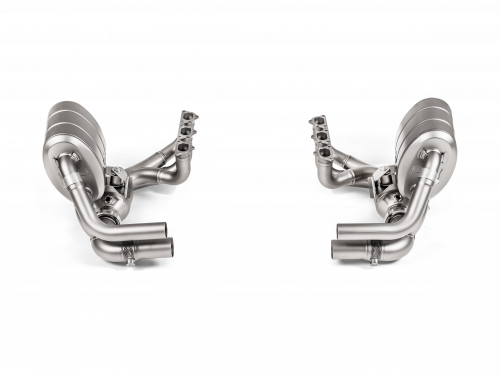 Evolution Header Set (Titanium) Akrapovič