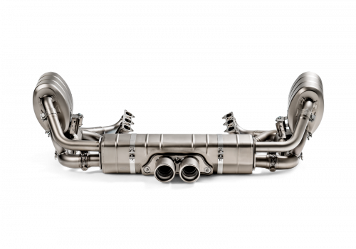 Evolution Header Set (Titanium) Akrapovič - Galerie #1