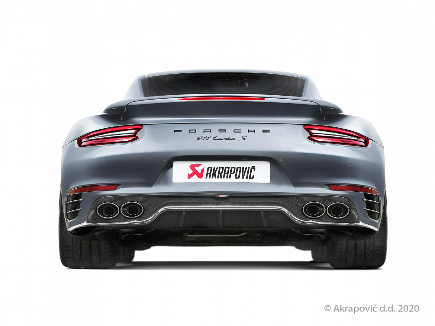 Technical information of Rear Carbon Fiber Diffuser - High Gloss Akrapovič - Další #