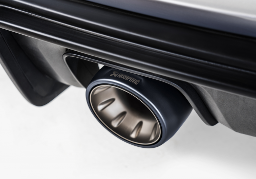 Tail pipe set (Titanium) - Black Akrapovič - cars with&without OPF/GPF - Galerie #1