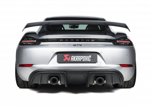 Tail pipe set (Titanium) - Black Akrapovič - cars with&without OPF/GPF - Galerie #3