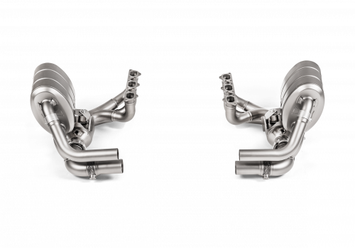 Evolution Header Set (Titanium) Akrapovič - Galerie #1