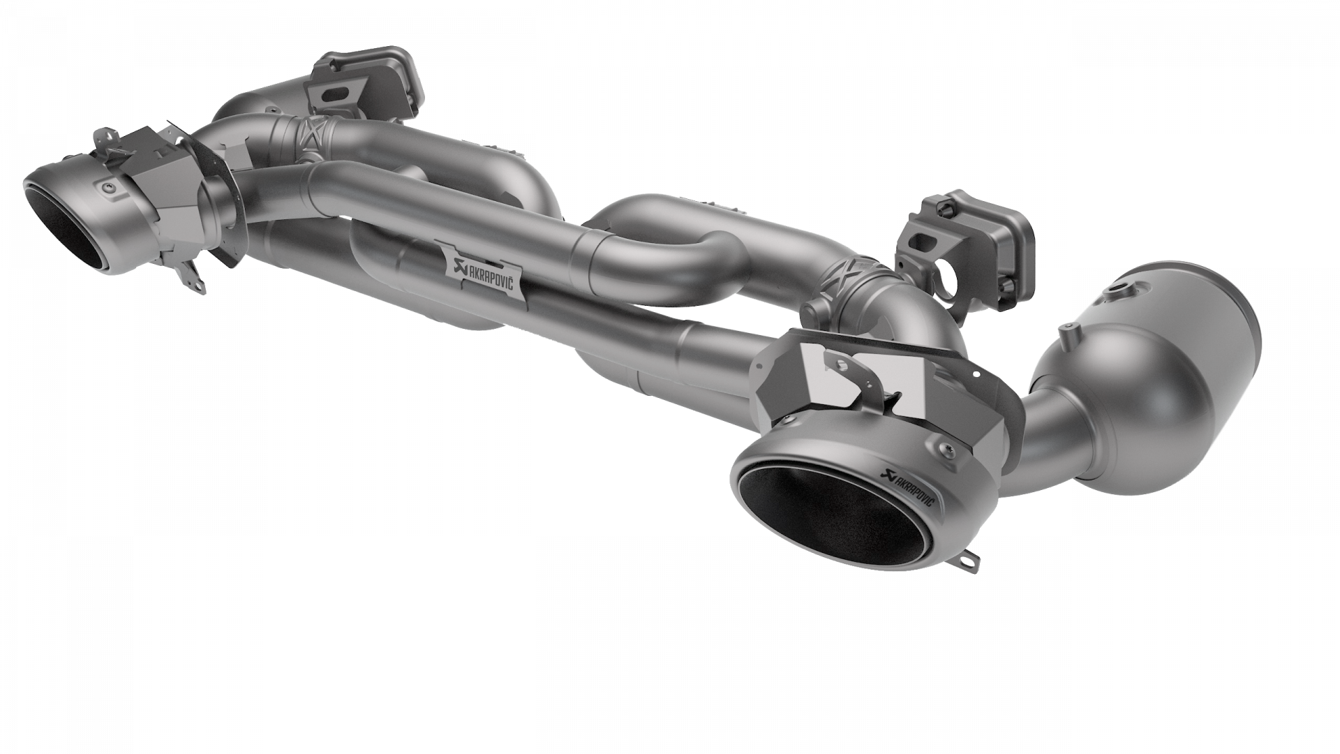 Slip On Race Line Titanium Akrapovi cars with without OPF GPF