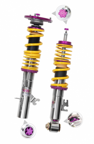 KW Coilover kit Clubsport 2-way incl. top mounts