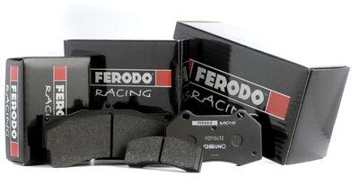 Sada předních destiček Ferodo DS 2500 - náhrada za OEM sériový díl (standartní ocelové brzdy 400mm)