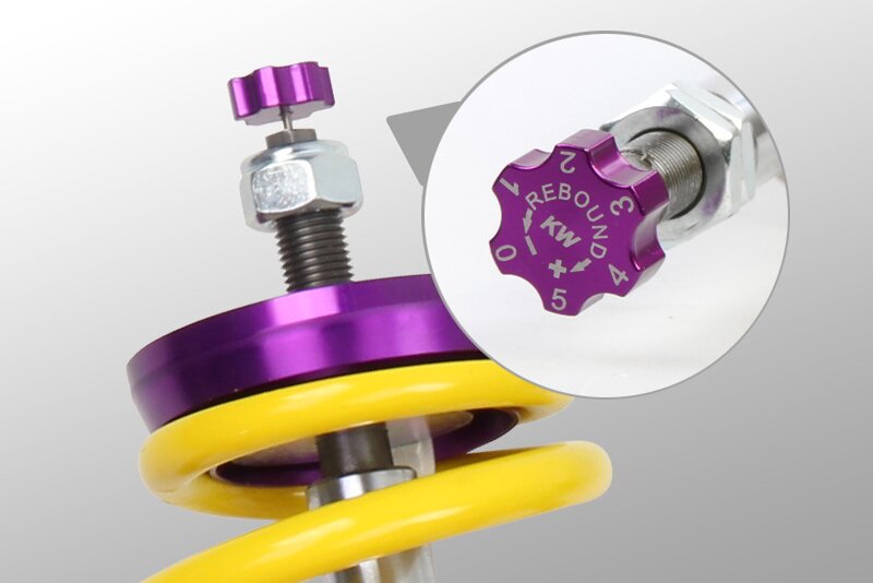 Technical information of KW Coilover kit Variant 2 inox ( incl. deactivation for electronic damper) - BMW F30 - Další #