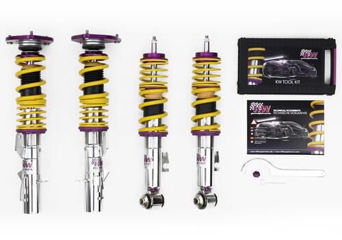 KW Coilover kit Clubsport 2-way incl. top mounts for cars with EDC - BMW F30 - Galerie #1