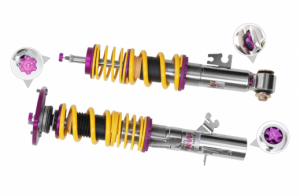 KW Coilover kit Clubsport 2-way incl. top mounts for cars with EDC - BMW M3 E90, E92, E93