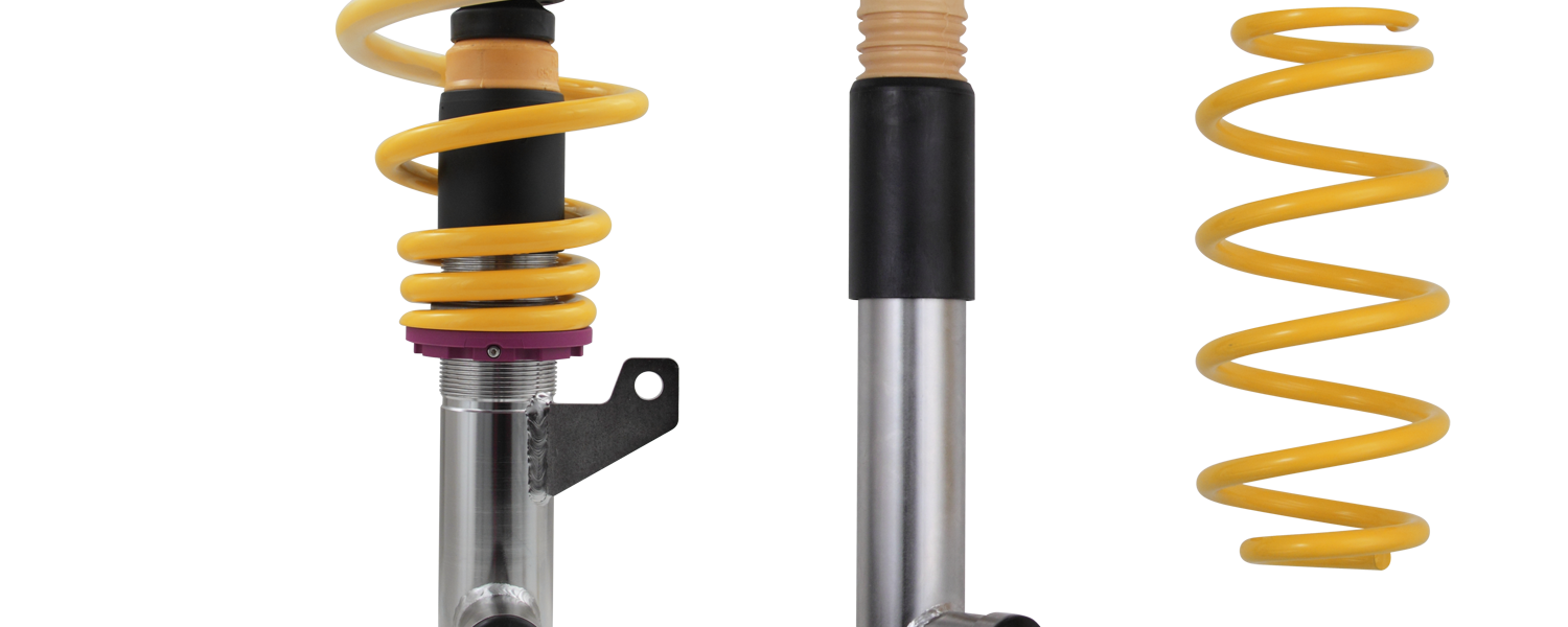 KW DDC - ECU coilovers inox for EDC (with cancellation kit for elektronic damper control) - BMW M3 E90, E92