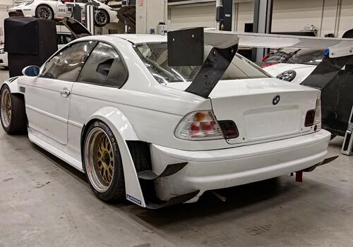BMW M3 GTR E46 white - auto na prodej - Galerie #5