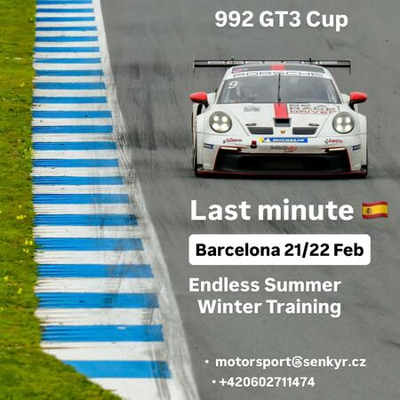 One free spot at the Endless Summer Trackday in Barcelona...