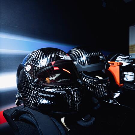Not only are the cars ready, but so are the racing gear...