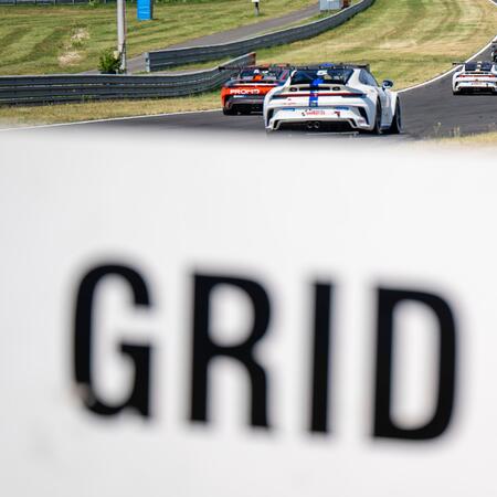 We're racing in the second race at the Slovakia Ring