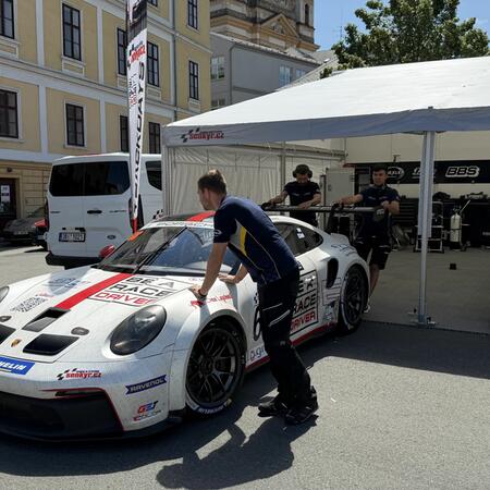The Šenkýř Motorsport team is preparing for the start at...