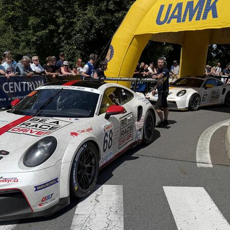 The Šenkýř Motorsport team is preparing for the start at...