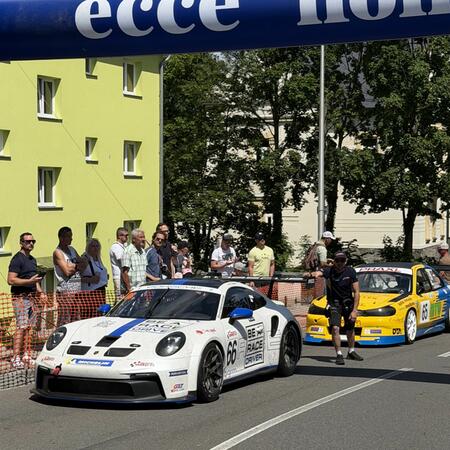 The Šenkýř Motorsport team is preparing for the start at...