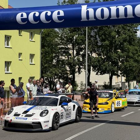The Šenkýř Motorsport team is preparing for the start at...