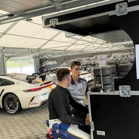 Track analysis and consultation before heading out for the...