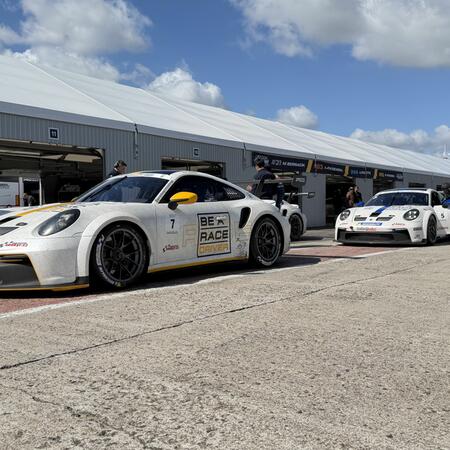 We're heading out for the first practice session on Friday—the...