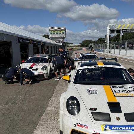 We're heading out for the first practice session on Friday—the...