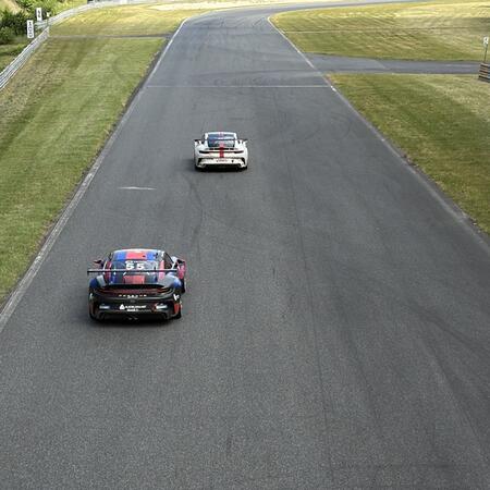 First race of PSCCE: Tor Poznań has started
