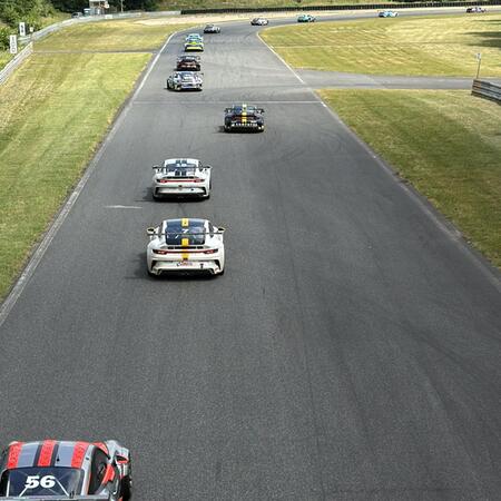 First race of PSCCE: Tor Poznań has started