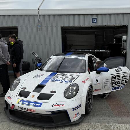 All Porsche 992 GT3 Cup race cars are ready before heading...
