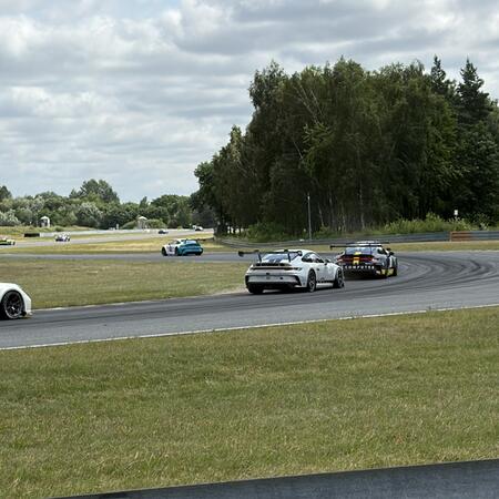 Race 1 - Passing through Turn 4