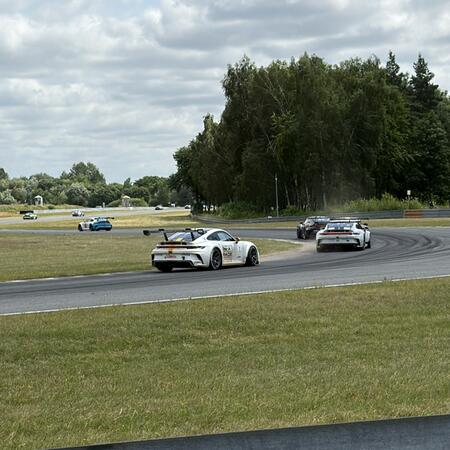 Race 1 - Passing through Turn 4