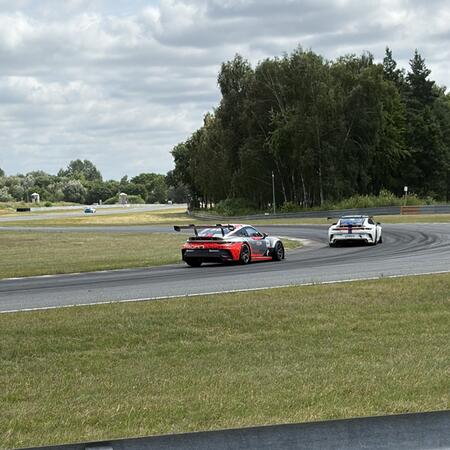Race 1 - Passing through Turn 4