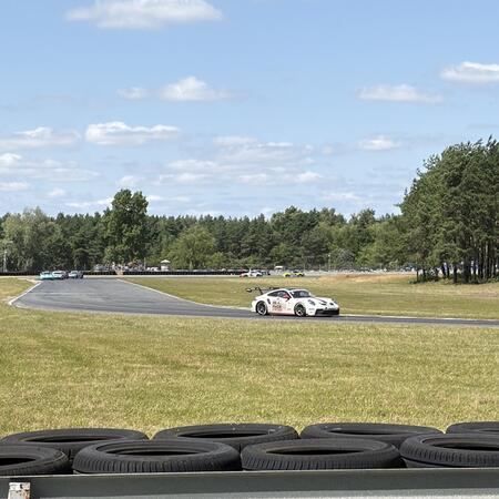 The second race is in full swing