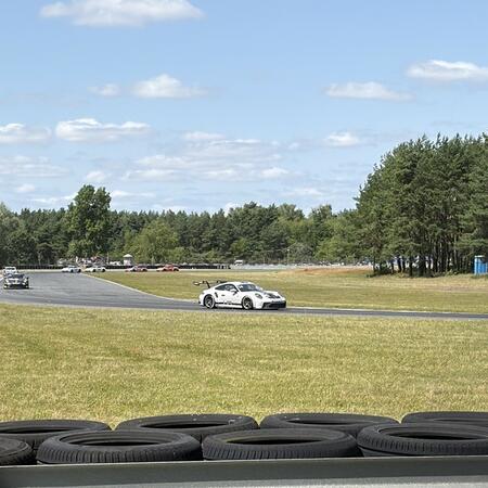 The second race is in full swing