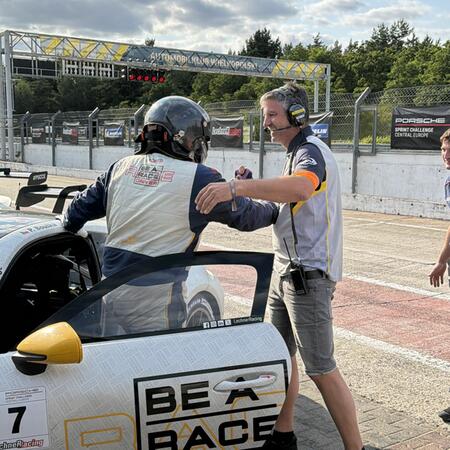 P. Bouška completed the 100-mile endurance race in Poland