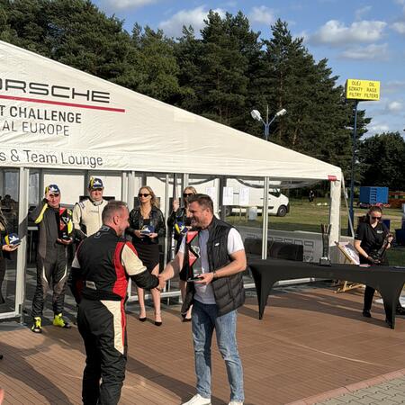 Award Ceremony for the 100-Mile Endurance Race in Poland