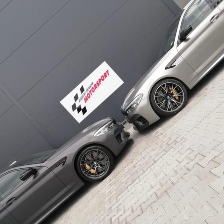 Dnes 2x BMW M5 F90 💪  Ta vyšší nalevo je úplně nová “35 Jahre...