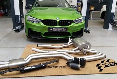 M4 F82 a výfukový systém Akrapovič - nejprodávanější model BMW...